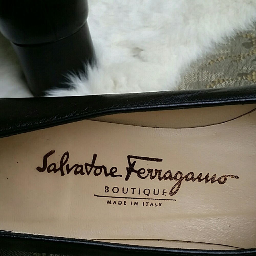 Vintage BROWN Salvatore Ferragamo shoes - Picture 4 of 9
